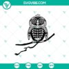 Spooky Halloween dead sugar skull owl SVG design, horror and scary elements, perfect for Halloween crafts and decorations.