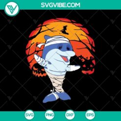 Halloween Dolphin SVG, Scary SVG, Halloween SVG
