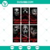 Spooky Halloween horror characters SVG design for Halloween inspired projects. Great for crafting and decorations.