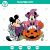 Halloween Mickey and Minnie Pumpkin SVG | Cute Spooky Cut Files 2