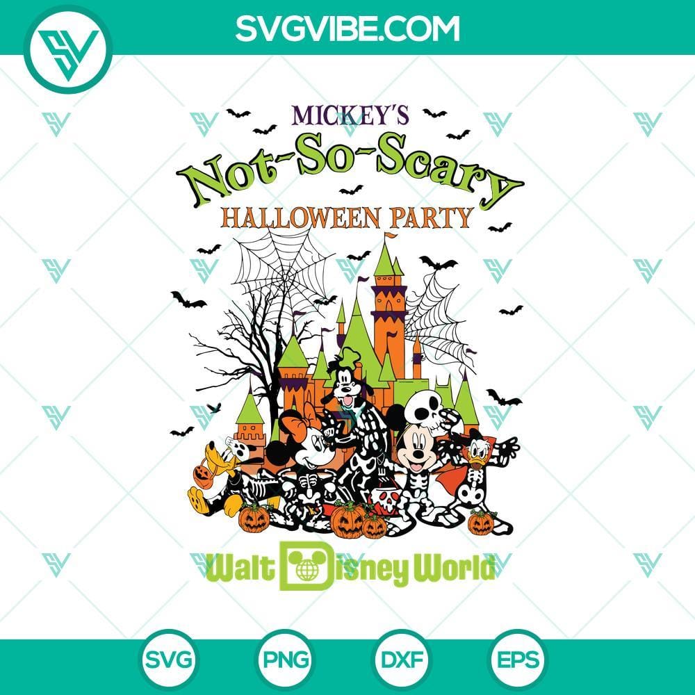 Halloween Not So Scary SVG DXF EPS PNG Cut Files Halloween SVG Cut Files for Cricut & Silhouette, Not So Scary Halloween Designs - SVG DXF EPS PNG Formats Included.