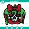 Halloween Poison Apple Bow SVG | Disney Evil Queen Cut Files 2