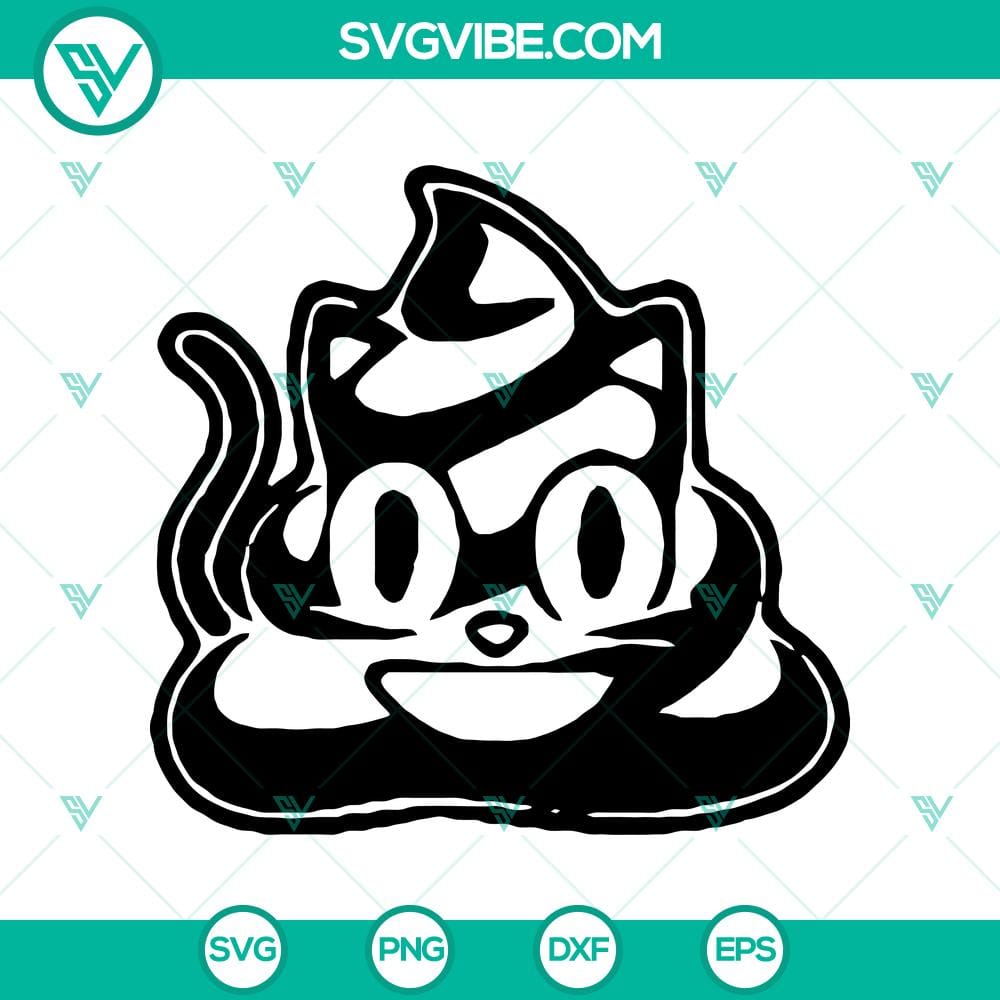 halloween-poop-black-cat-svg-halloween-svg-funny-poop-svg.jpg Funny Halloween poop black cat SVG design for Halloween, featuring a cute and humorous twist on the iconic black cat.