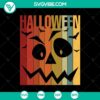 Vintage Halloween Pumpkin SVG design for festive projects with a nostalgic touch.