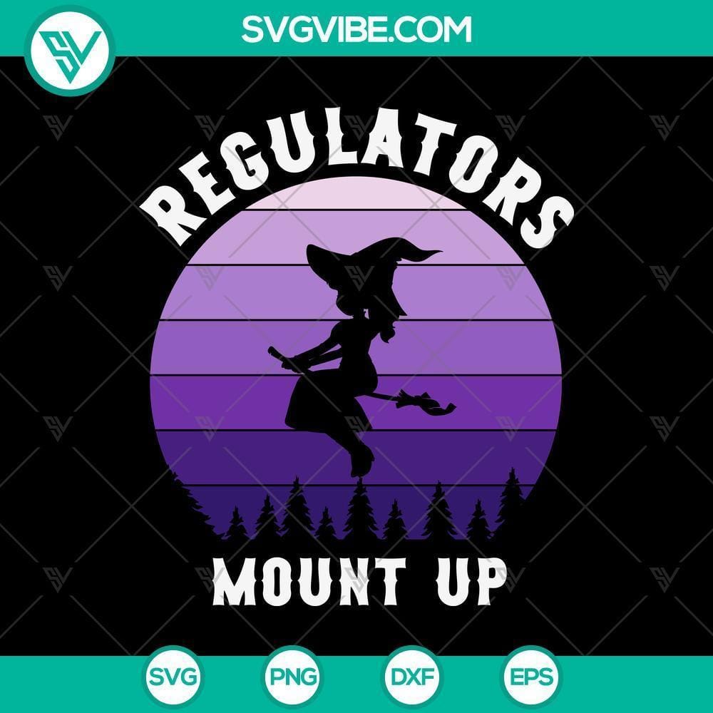 halloween-regulators-mount-up-witches-svg-halloween-svg-trick-or-treat-svg-halloween-mom-svg.jpg Halloween Regulators witches SVG with Trick or Treat and Mom designs, perfect for Halloween crafting projects.