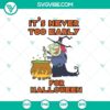 Halloween witch silhouette SVG design in scary horror theme, perfect for early Halloween projects.