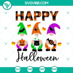 Happy Halloween Gnomes SVG, Halloween SVG, Gnomes SVG