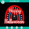 A spooky and cheerful Halloween SVG design featuring horror elements perfect for Halloween decorations and crafts.