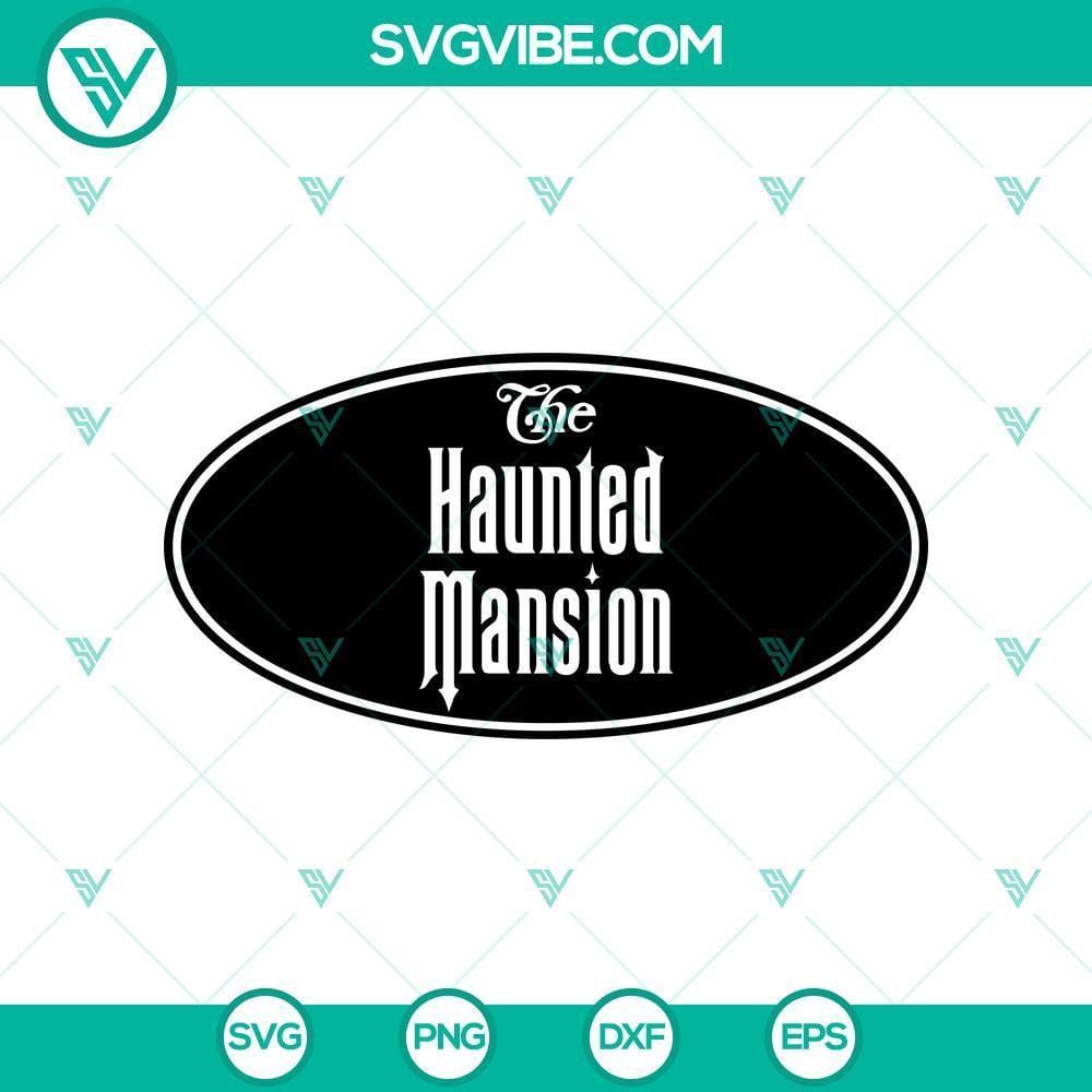 Halloween SVG, Boo SVG, Halloween SVG, Haunted Mansion Sign SVG, Witch SVG Haunted Mansion Sign SVG with Halloween elements like Boo and Witch, spooky design perfect for your digital printables.