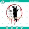 Spooky Jeepers Creepers and Freddy Krueger Halloween SVG design for horror fans.