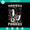 Spooky Honkus Ponkus Halloween SVG design for digital projects.