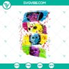 Horror characters face SVG design for Halloween with movie-inspired elements. Perfect for spooky projects.