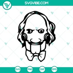 Scary villain Halloween SVG design, horror face graphic for digital products.
