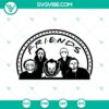 Spooky Horror Friends SVG with Halloween Characters perfect for crafting.