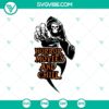 Horror Movies And Chill SVG for Halloween featuring Scary Skull design, perfect for spooky projects.