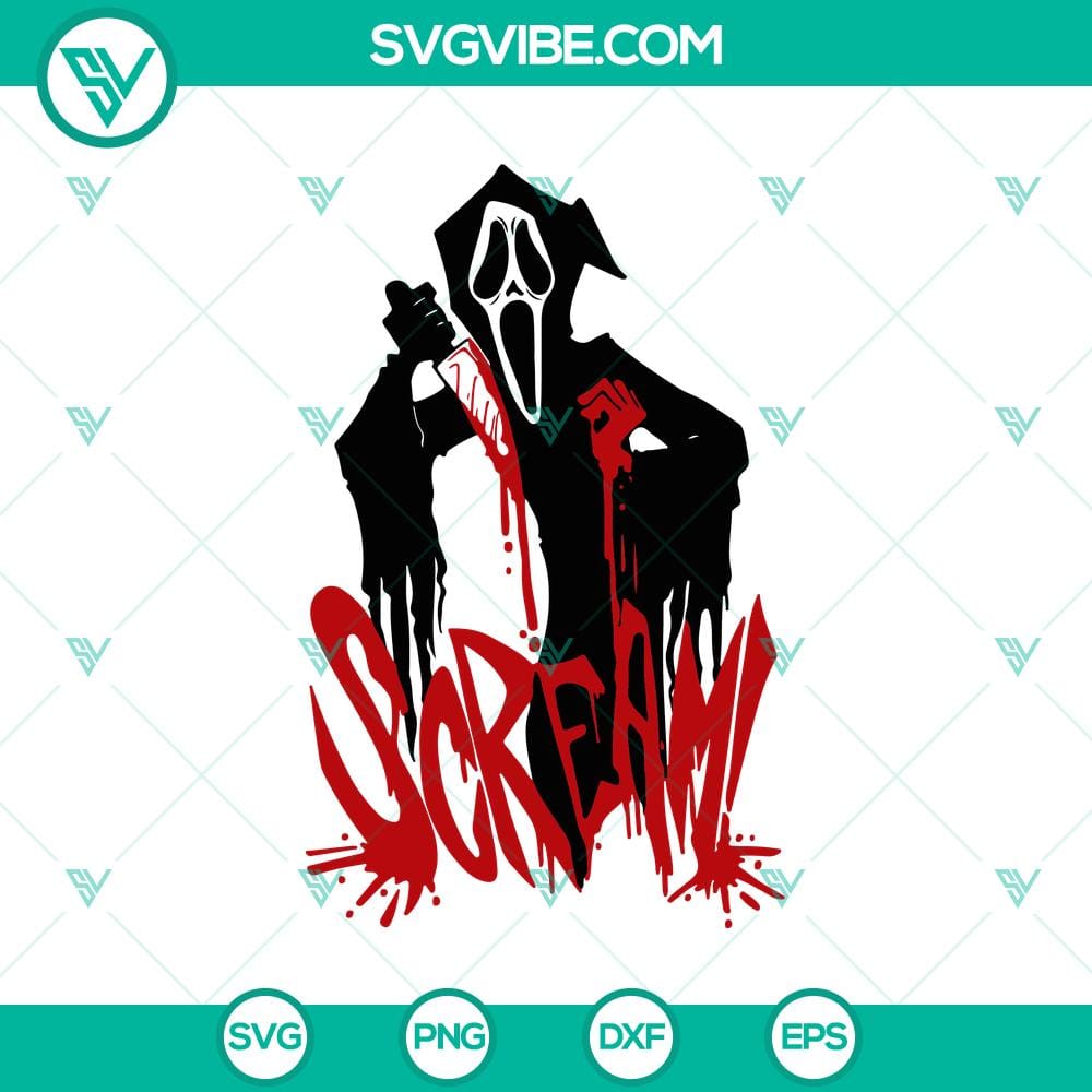 horror-scream-ghost-svg-ghost-svg-horror-halloween-svg.jpg Horror scream ghost SVG with Halloween theme in spooky design.