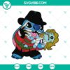 Creepy Freddy Krueger design for Halloween, Horror Stitch SVG perfect for spooky crafts and projects.