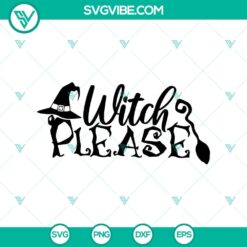Spooky Halloween witch SVG with horror theme, perfect for Halloween crafts and decorations.