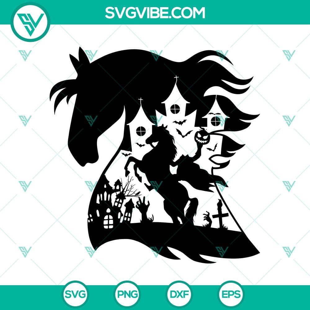 horseman-headless-svg-horseman-halloween-svg-ghost-horse-svg.jpg Headless Horseman Halloween SVG with Ghost Horse, spooky design for digital projects.