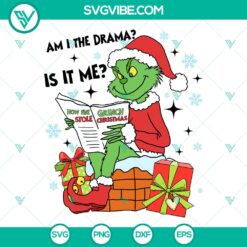 How the Grinch Stole Christmas SVG | Classic Holiday Grinch Cut Files