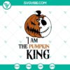 Pumpking King and Nightmare Before Christmas Halloween SVG with spooky Halloween theme for crafts and decorating.