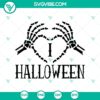Spooky Halloween SVG featuring a scary skeleton design perfect for Halloween crafts and projects.
