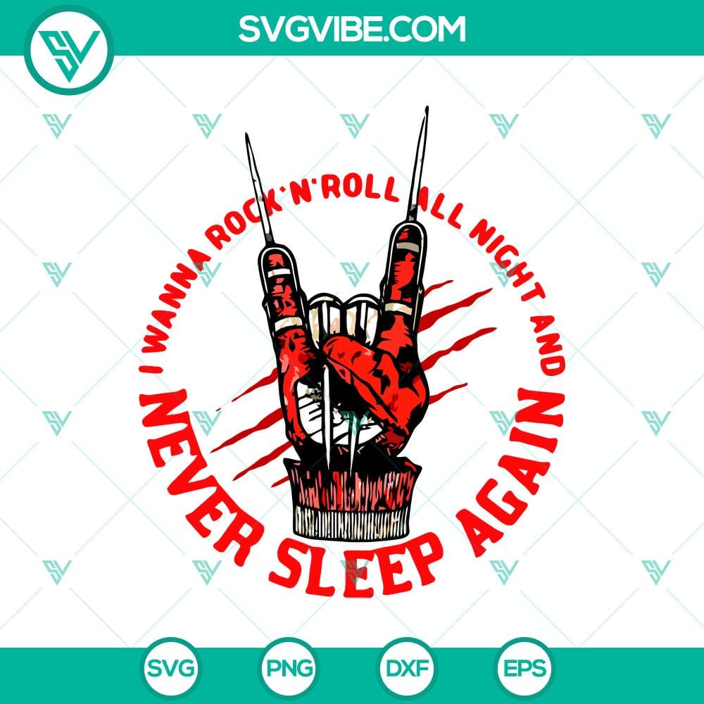 i-wanna-rock8217n8217roll-all-night-and-never-sleep-again-svg-freddy-krueger-claws-svg-horror-svg.jpg Freddy Krueger claws SVG design for horror fans, featuring "I Wanna Rock'n'roll All Night And Never Sleep Again" theme.