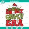 Grinch themed digital SVG DXF EPS PNG files for Christmas crafts and designs.