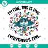Inside Out 2 Envy Christmas Everything Is Fine SVG | Disney Mood Cut Files 2