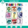 Inside Out Emotions Today I Feel SVG | Pixar Character Mood Cut Files 2