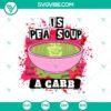 "Pea Soup Is Not A Carb Halloween SVG with Horror Characters in spooky design."