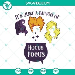 Hocus Pocus Halloween SVG with unique and whimsical design for digital crafting.