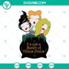 Halloween-themed SVG design featuring "It's Just a Bunch of Hocus Pocus" and Sanderson Sister quotes, perfect for spooky crafts.