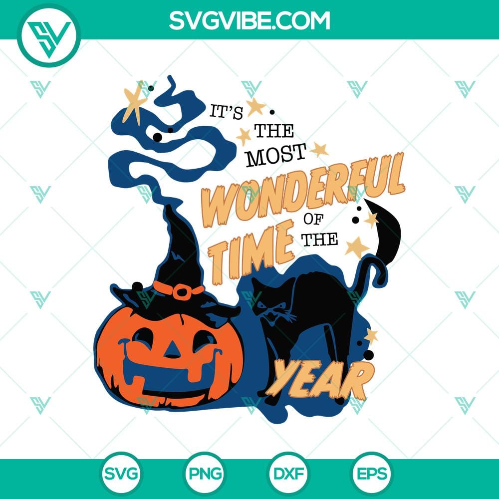 it8217s-the-most-wonderful-time-of-the-year-svg-halloween-svg-black-cat-svg.jpg It's The Most Wonderful Time of the Year SVG with Halloween and Black Cat design, perfect for spooky crafts and decorations.