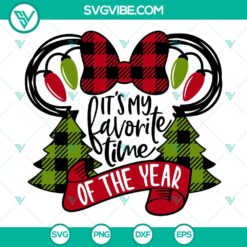 Festive Minnie Mouse SVG design, perfect for holiday crafting projects. Free download as part of Daily Freebies collection.