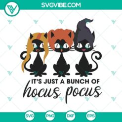 Hocus Pocus SVG for Halloween, Scary Horror Design.