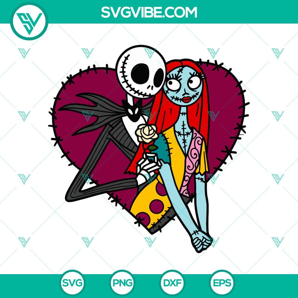 jack-and-sally-love-svg-halloween-svg-the-nightmare-before-christmas-svg-horror-svg.jpg Jack and Sally Love SVG with Halloween and Horror theme inspired by The Nightmare Before Christmas.