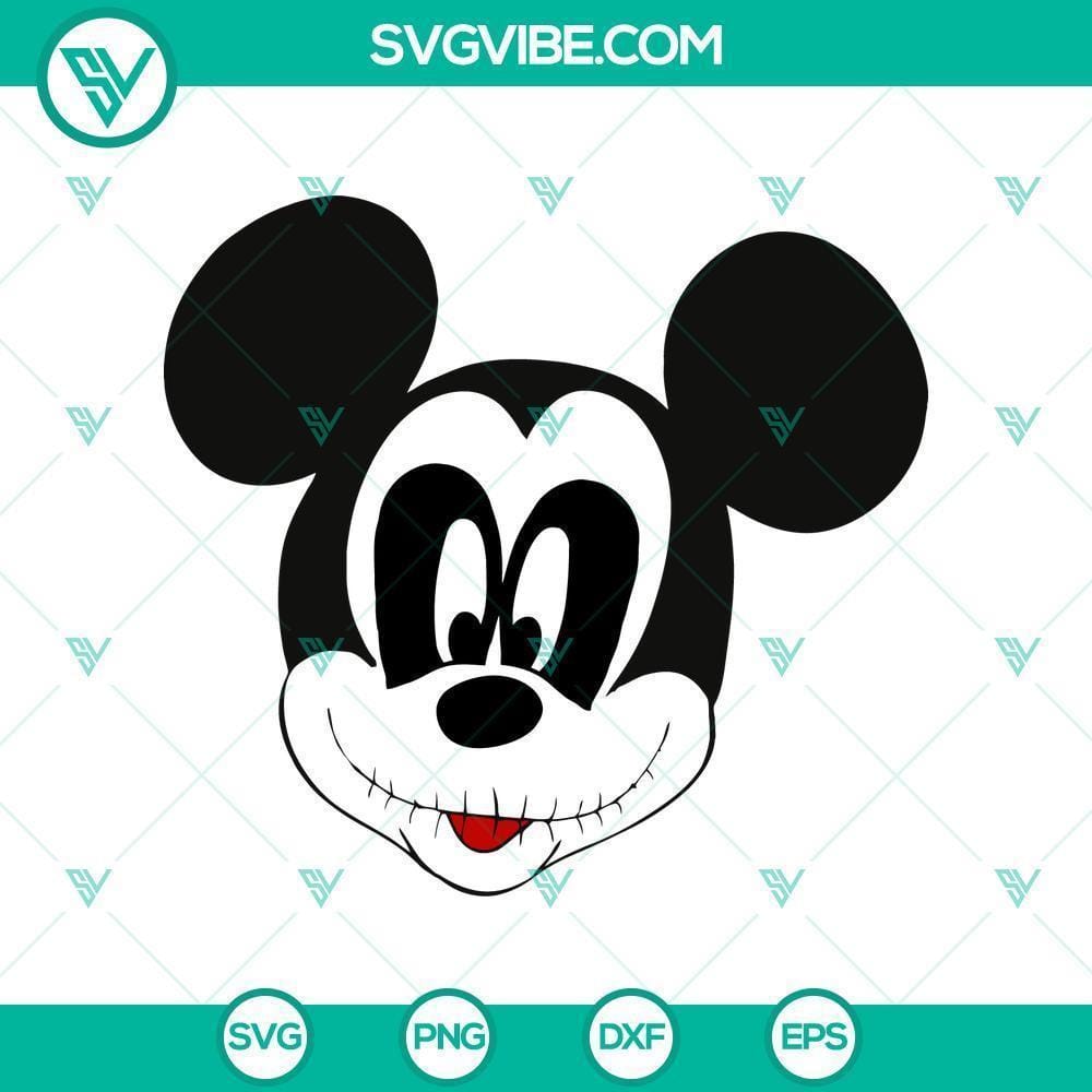 Jack Mickey SVG, Nightmare SVG, Halloween SVG Jack Mickey and Nightmare inspired Halloween SVG design for digital use.
