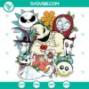 Jack Skellington and Sally Halloween Spooky Season SVG, featuring a spooky and festive design perfect for Halloween crafts.