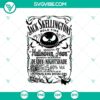 Jack Skellington Mold Time SVG with Halloween Town and Deadly Nightshade design for Halloween crafts.