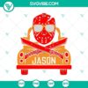 Jason Halloween SVG with horror elements in a scary Halloween design. Perfect for spooky-themed projects.