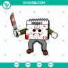 Jason Voorhees Friday 13 SVG featuring horror characters for Halloween.