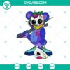 Joker x Teddy Bear and Horror Face on Halloween-themed SVG design for digital products.