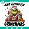Grinch-themed Christmas SVG files for crafting projects.