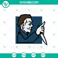 Michael Myers SVG design for Halloween with a "Kill One" text, featuring a scary and creepy theme. Ideal for horror fans and Halloween decorations.