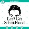 Let's Get Schitt-Faced SVG design for Halloween celebration, perfect for spooky events. Schitt-Faced SVG for festive occasions.