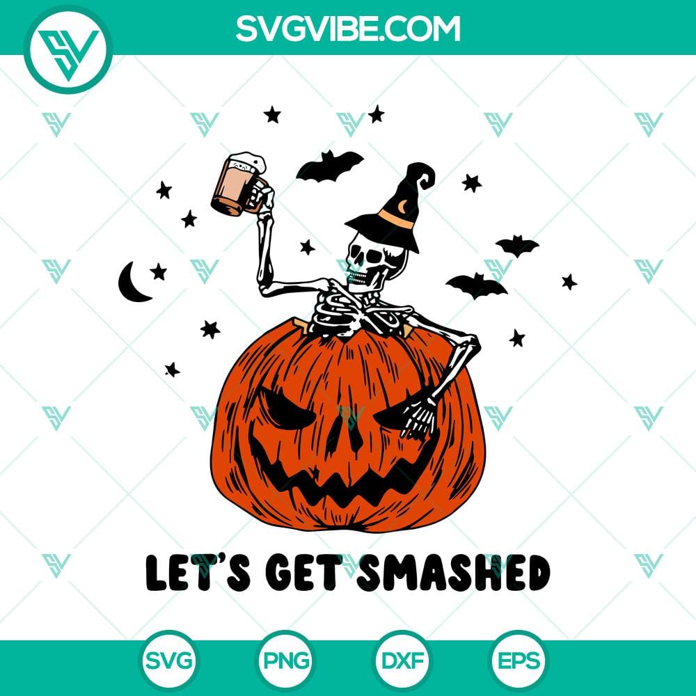 let8217s-get-smasked-svg-pumpkin-jackolantern-svg-skeleton-witch-halloween-svg.jpg Smasked SVG with Pumpkin Jack-O-Lantern and Skeleton Witch Halloween design. Ideal for seasonal crafting projects.