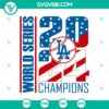 Los Angeles Dodgers 2024 World Series Champions logo in SVG and PNG format for digital use.