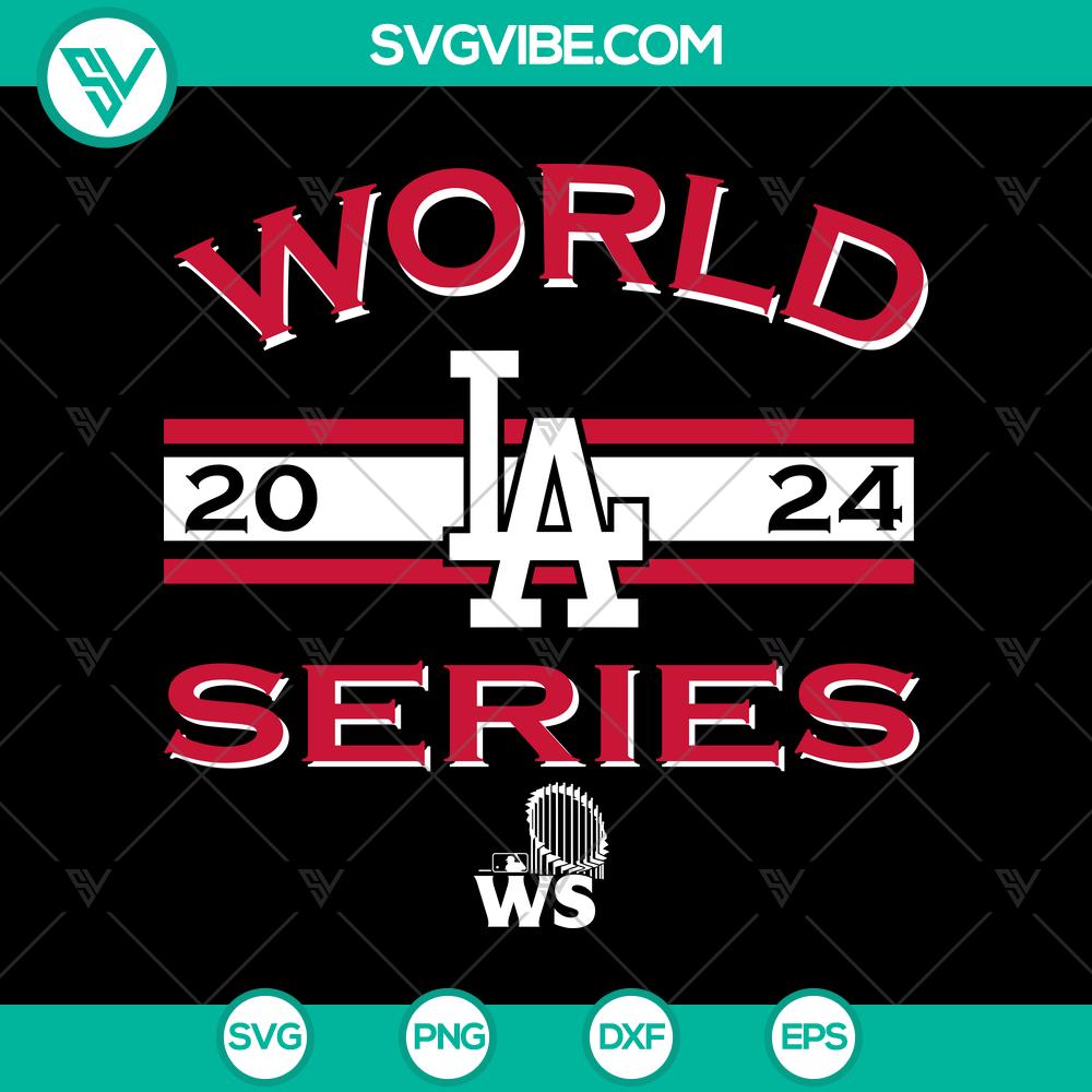 los-angeles-dodgers-2024-world-series-svg-cut-files.jpg Los Angeles Dodgers 2024 World Series SVG Cut Files with team logo, championship celebration design, baseball theme.