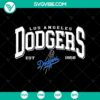 Los Angeles Dodgers Est 1958 SVG with baseball theme, perfect for fans.